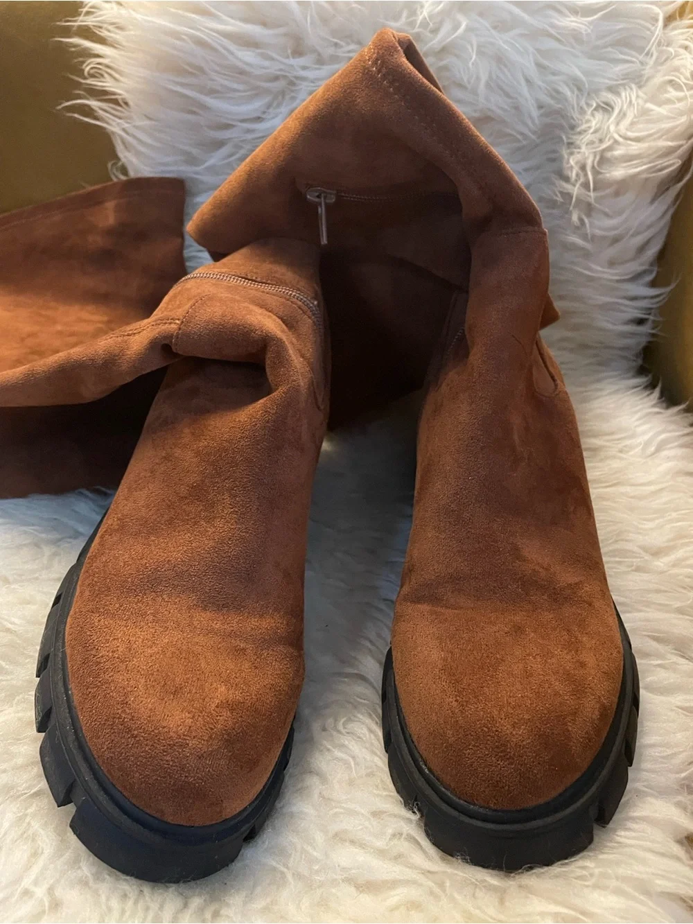 Steven by Steve Madden Haisley Over The Knee Suede Boots 8.5